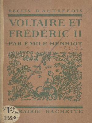 cover image of Voltaire et Frédéric II